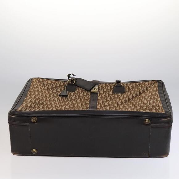DIOR Trotter Canvas Suitcase Brown - Picture 9 of 13